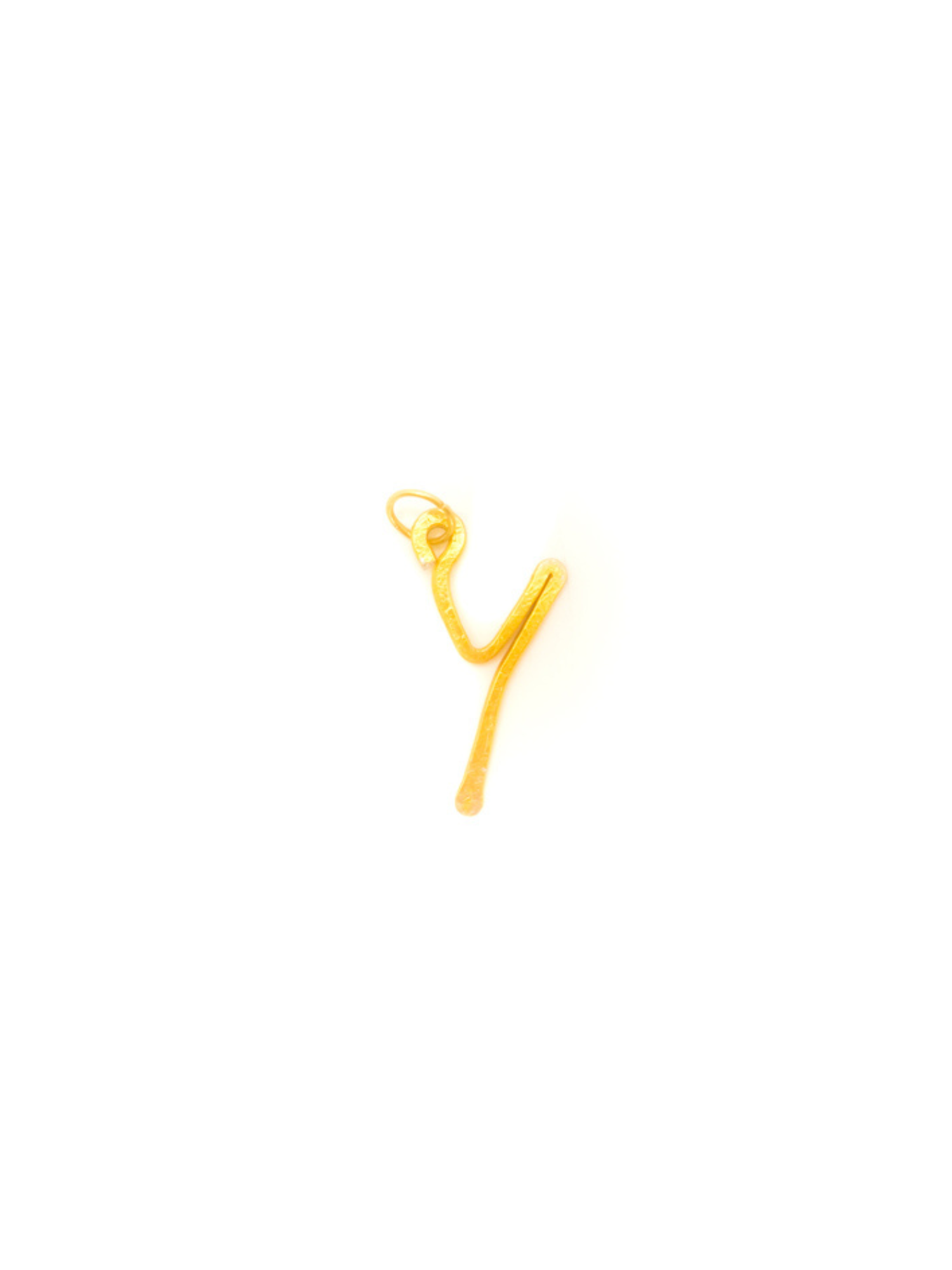 Y - Letter Pendant